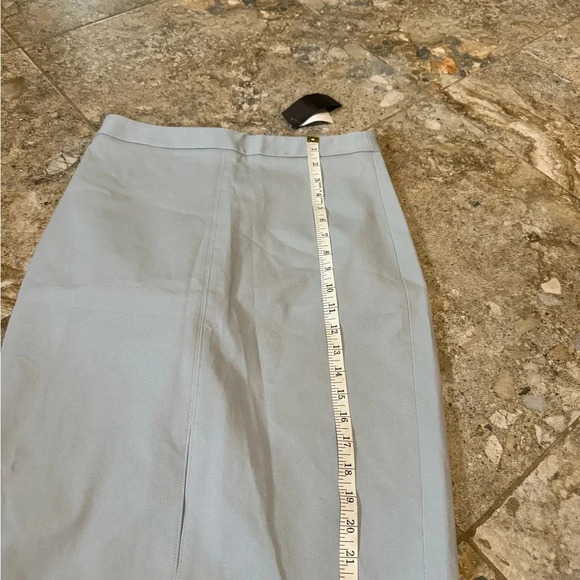 nwt banana republic blue pencil skirt - Picture 6 of 7